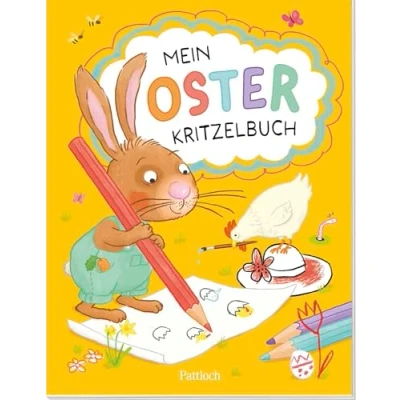 Abbildung von Mein Oster Kritzelbuch: Lustige Mal und Kritzelaufgaben für Kinder ab 4 Jahren rund um Ostern (Geschenke fürs Osternest)