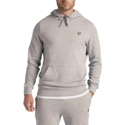 Abbildung von Lyle &amp; Scott Kapuzenpullover, Herren, Größe: Small, Light grey marl