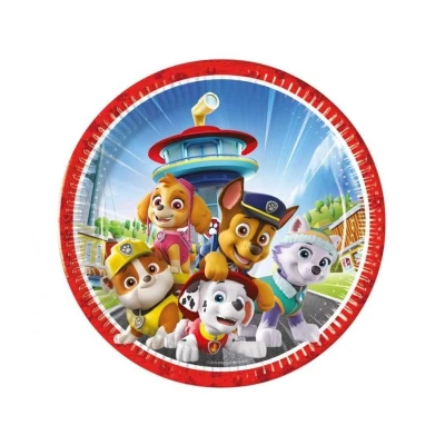 Abbildung von Teller Paw Patrol Rescue Heroes 23cm 8 Stück