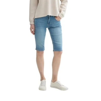 Abbildung von TOM Tailor Alexa Bermuda Jeans Shorts, Damen, Größe: 26, Light stone wash denim
