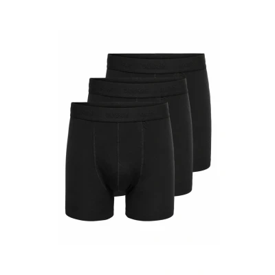 Abbildung von Only &amp; Sons FITZ 3 PACK Panties, Herren, Größe: Small, Black