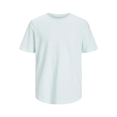 Abbildung von Jack &amp; Jones Jjebasher TEE O NECK Tshirt basic, Herren, Größe: Large, Soothing sea