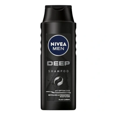 Abbildung von NIVEA MEN Deep Revitalisierendes Haarshampoo für Männer mit schwarzer Kohle 400ml