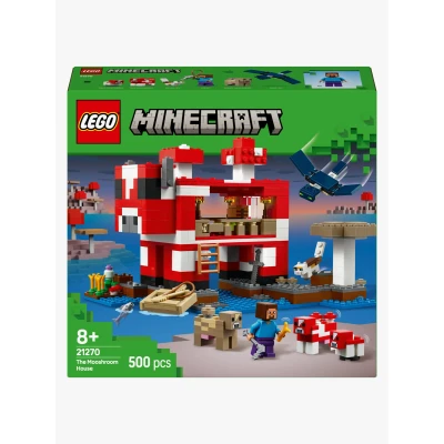 Abbildung von 21270 Minecraft Das Pilzkuh Haus, Konstruktionsspielzeug