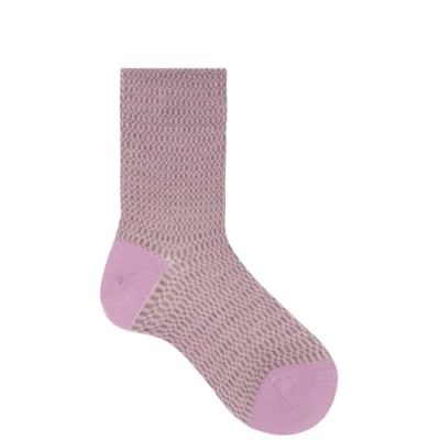Abbildung von KUNERT Damen Socken Honeycomb Fashion smoked mauve 1660 35 38