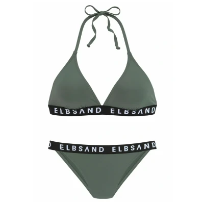 Abbildung von Elbsand SET Bikini, Damen, Größe: 36xA/B, Oliv