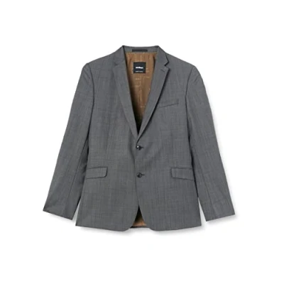 Abbildung von Strellson Premium Herren Allen Anzugjacke, Grau (Grey 035), (Herstellergröße: 52)