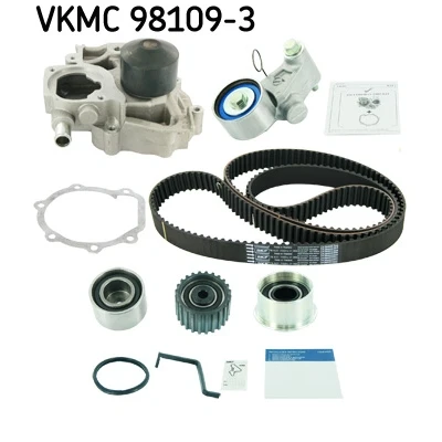 Abbildung von SKF VKMC 98109 3 Wasserpumpe + Zahnriemensatz mit Dichtungen 223 SUBARU: Impreza II Limousine, Kombi, Outback III