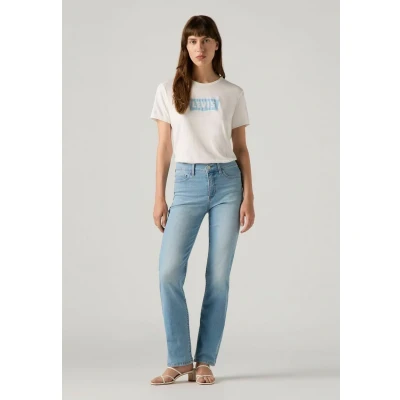 Abbildung von Levi&#039;s Damen 314 Shaping Straight Jeans Cool View, 25W / 30L
