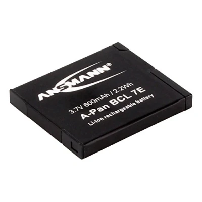 Abbildung von ANSMANN 1400 0049 A Pan DMW BCL7E Li Ion Digicam Akku 3,6V/600mAh für Panasonic Foto Digitalkamera