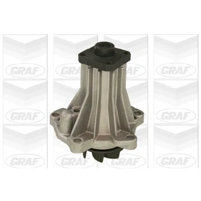 Abbildung von GRAF PA429A Wasserpumpe mit Dichtring mechanisch Gusseisen für Keilrippenriementrieb FORD: Sierra Mk2 Limousine, Transit Mk5 Kastenwagen