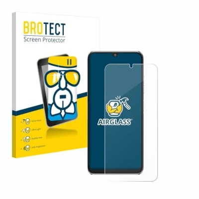 Abbildung von BROTECT Schutzglas für Oukitel C37 Schutzfolie Panzer Folie Glas [Extrem Kratzfest 9H, Anti Fingerprint, Ultra Transparent]