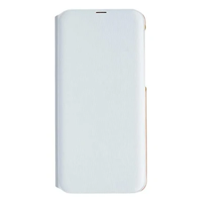 Abbildung von Samsung Galaxy A40 Hülle Kunstleder Klapphülle Handyhülle Weiß