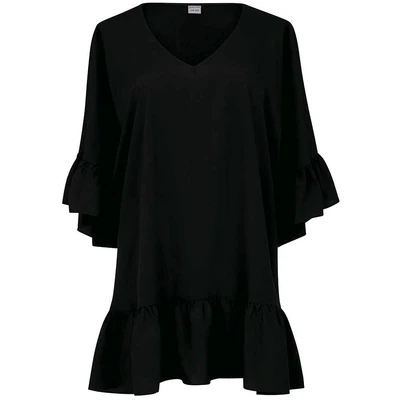 Abbildung von Rosa Faia Strandkleid &quot;Style Akalani&quot;, kurzes, weich fallendes Oversize Kleid, Cover Up