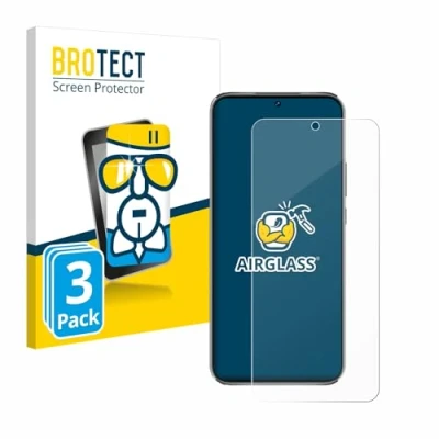 Abbildung von BROTECT Schutzglas für Huawei Nova 12s (3 Stück) Schutzfolie Panzer Folie Glas [Extrem Kratzfest 9H, Anti Fingerprint, Ultra Transparent]