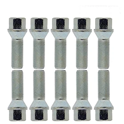 Abbildung von 10x Radschrauben Radbolzen Kegelbund M14x1,25 45mm kompatibel mit BMW X5 X6 1er 2er 3er 4er 5er 6er 7er X3