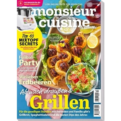 Abbildung von Monsieur Cuisine by Zaubermix 03/24 Grillen Tapas Kuchen Salate 67 Rezepte für