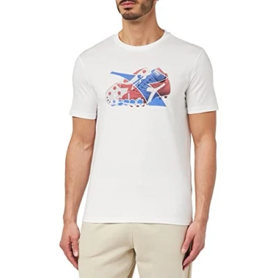 Abbildung von Diadora Herren T Shirt SS Archive, Optical White, Small