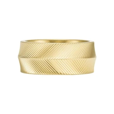 Abbildung von Fossil MEN Jewelry Harlow Ring goldcoloured, Herren, Größe: 59, Gold coloured
