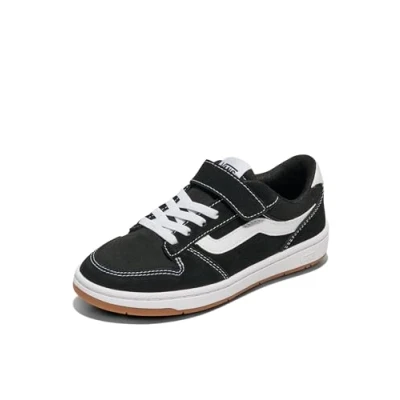 Abbildung von Vans Unisex Kinder Ryland Ls V Sneaker, Suede/Canvas Black/White 34.5 EU