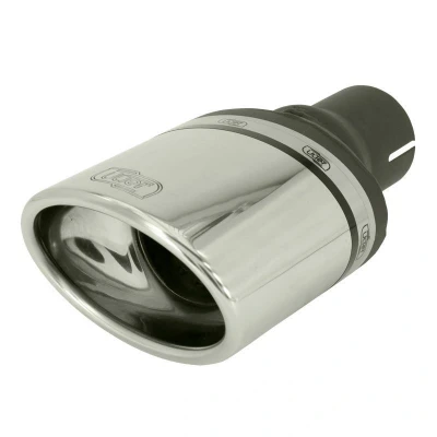 Abbildung von ULTER SPORT N1 27L/50 Auspuffblende oval Edelstahl 120mm links