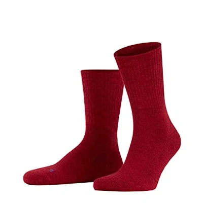 Abbildung von FALKE Unisex Socken Walkie Light U SO Wolle einfarbig 1 Paar, Rot (Scarlet 8280), 37 38