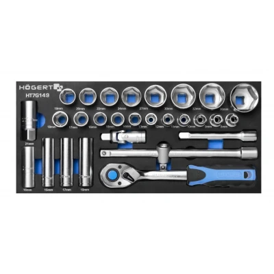 Abbildung von Hogert Technik HT7G149 Werkzeugset 27 8 / 9 10 11 12, 13 14 15 16 , 17 18 19 21, 22 24 30, 32 36