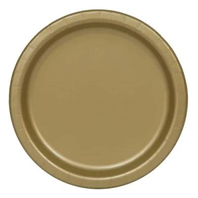 Abbildung von Teller Gold 23cm 16 Stücke