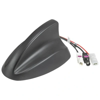 Abbildung von tomzz Audio DAB Antenne Auto Shark Design Dach DAB+ aktiv Fakra Anschluss Autoradio Ersatzantennenstab