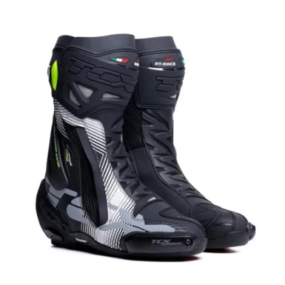 Abbildung von TCX RT RACE PRO AIR, Motorrad Rennstiefel, Mann, Schwarz/Weiß/Grau, 44
