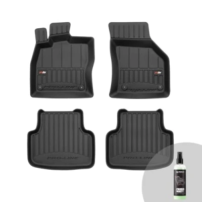 Abbildung von FROGUM ProLine 3D Gummimatten Exklusiven Auto Fußmatten Autofussmatten für Skoda Octavia III 12 19, RS Scout IV ab 2019 Die höchsten Kanten