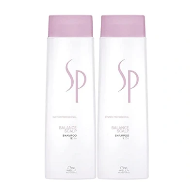 Abbildung von Wella 2x SP System Professional Care Balance Scalp Shampoo 250 Ml
