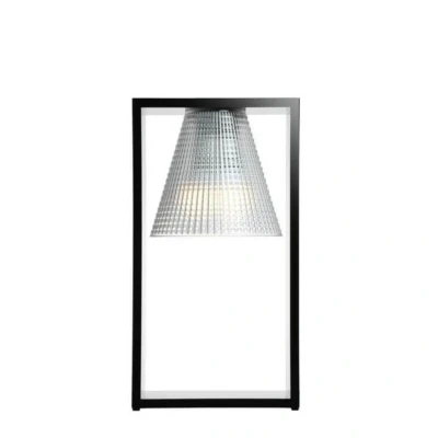 Abbildung von Kartell Light Air LED Tischlampe, schwarz transp.