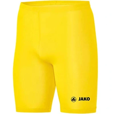 Abbildung von JAKO Unterziehhose Kinder Tight Basic 2.0 Citro 128 Elastische Fahrradhose aus Polyester, Radlerhose mit elastischem Bund, Thermohose
