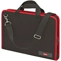 Abbildung von Knipex 00 21 11 LE, Schwarz, Rot, Polyester, 8 Taschen, 410 mm, 290 60 mm