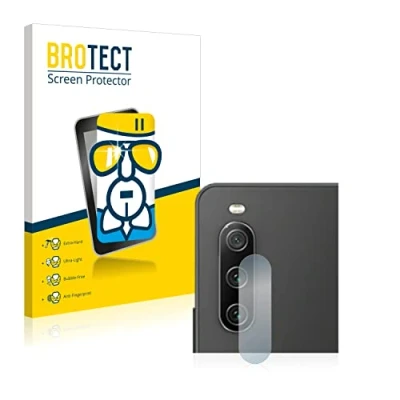 Abbildung von BROTECT Schutzglas für Sony Xperia 10 IV (NUR Kameraschutz) Schutzfolie Panzer Folie Glas [Extrem Kratzfest 9H, Anti Fingerprint, Ultra Transparent]