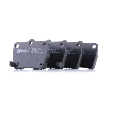 Abbildung von BREMBO P 83 057 Bremsbelagsatz mit akustischer Verschleißwarnung ohne Zubehör TOYOTA: RAV4 II SUV, I CHERY: Tiggo