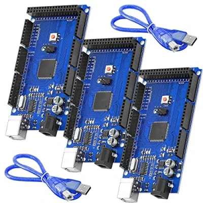 Abbildung von AZDelivery 3 x AZ MEGA2560 Board mit USB Kabel inkl. E Book!