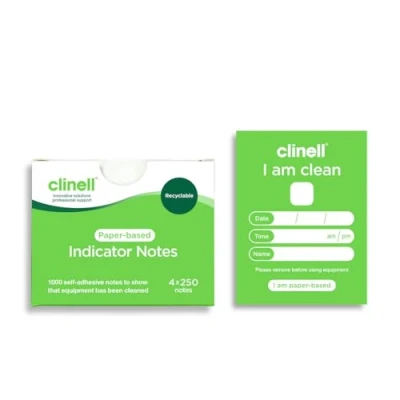 Abbildung von Clinell CCIN1000G Haftnotizen, 4 Blöcke à 250 Blatt