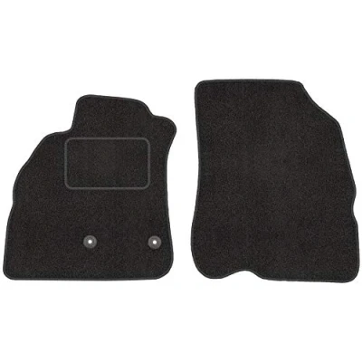 Abbildung von Fußmatten mit Clips 2er Set für Renault Megane 3 III 2008 2016 Velours Automatten