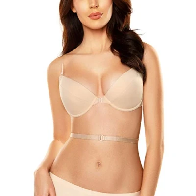 Abbildung von Vivisence trägerloser/variabler BH, Damen, Größe: 75E, Beige