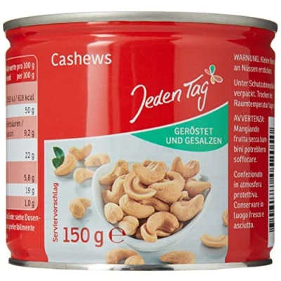 Abbildung von Jeden Tag Cashews geröstet &amp; gesalzen