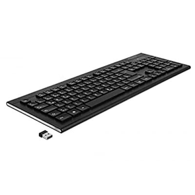 Abbildung von Delock USB Tastatur 2,4 GHz kabellos schwarz Water Drop