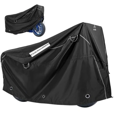 Abbildung von Team Obsidian Abdeckboden Fahrradabdeckung für 3 Fahrräder wasserdicht &amp; strapazierfähig