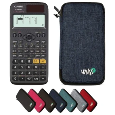 Abbildung von CALCUSO Sparpaket Blau mit Taschenrechner Casio FX 85GT X ClassWiz (Englisch)