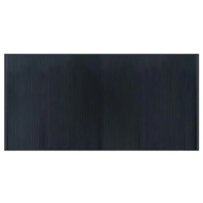 Abbildung von vidaXL Teppich Rechteckig Grau 100x200 cm Bambus,