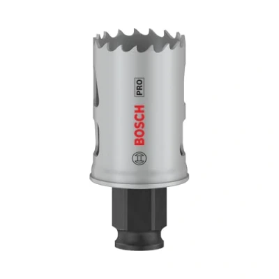 Abbildung von Bosch 1x PRO Multi Material Power Change Plus Lochsäge (für Weichholz, Trockenbauwand, Ø 32 mm, Professional Zubehör Bohrmaschine/Schrauber)