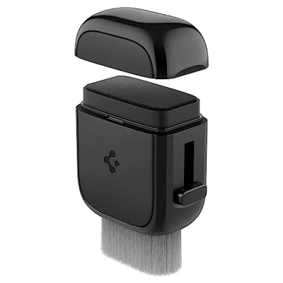 Abbildung von Spigen EZ Bildschirmreiniger, Handy und Auto Reiniger für Tesla Model Y 3, Display Reinigungsset Bildschirm Monitor, Tablet, Handy, Autobildschirm mit Reinigungsbürste
