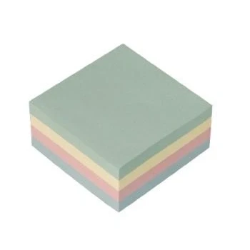 Abbildung von Connect Haftnotizen 75x75mm 400 Blatt pastell