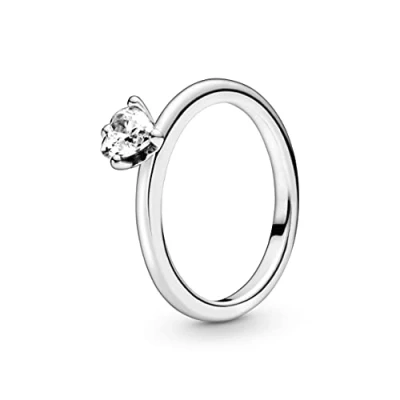 Abbildung von Pandora Heart Ring, Damen, Größe: 52, Sterling silver